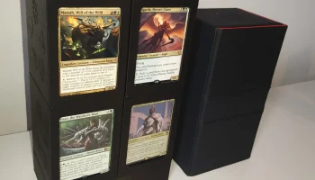 Штабелируемая коробка для колоды MtG Commander... Штабелируемая коробка для колоды MtG Commander...