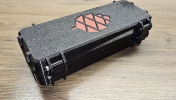 Двухслойный прочный составной кейс Pinecil/TS100/TS80 - л..