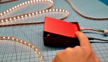 WLED + ESP32 Коробка-держатель с магнитной крышкой 6