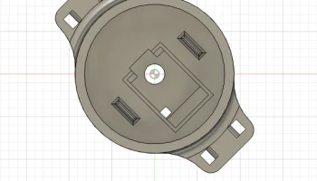 AI on the Edge - держатель водомера для CAM ESP32 и антен.. 2