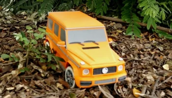 G-Wagon - 3D-печатный радиоуправляемый автомобиль 4x4 (шасси) 1