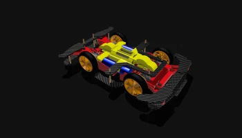 Двигатель среднего шасси 4wd (новый дизайн)...