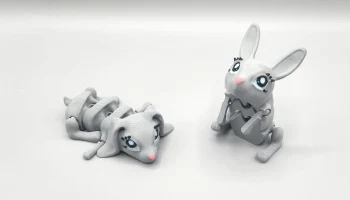 Симпатичные гибкие непоседы Lucky Bunny......