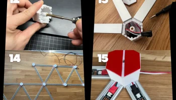 LED Wandleuchte Inspiriert durch Nanoleaf Lines 5