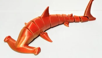 Flexi Hammerhead Shark (печать на месте)