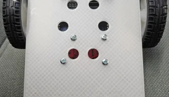 Робот Line Follow на Arduino - шасси 3