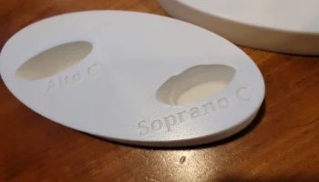 Двойная подставка для окарины Soprano C и Alto C, разрабо... 3