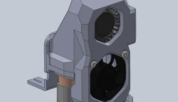 Корпус Ender 2 Pro Hotend, BL-Touch, оптимизированное охл... 3
