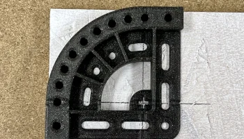 Шаблоны с круглыми углами с полным диапазоном размеров радиусов 1