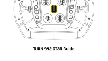 Рулевое колесо Turn 911 GT3 R 2023 DIY Sim Racing........ 1