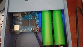 Корпус со сдвижной крышкой для модуля ИБП Orange Pi Zero ...