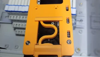 Крепление Arduino Mega DIN повернуто на 90 градусов........