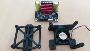 BTT TMC 5160T / TMC5160T Plus без корпуса - кожух вентиля.. 5