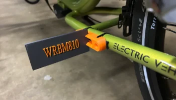 Велосипедный номерной знак