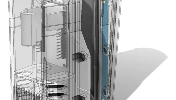 E-Ink дисплей/термометр, корпус регистратора для наружног.. 4