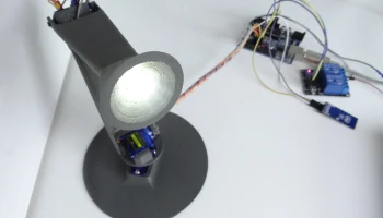 Движущаяся лампа с голосовым управлением Arduino Bluetoot... 2