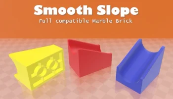 Плавный уклон - совместимость с Lego Duplo / Hubelino......