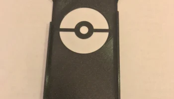 Чехол для iPhone 7,8 с дизайном Pokeball