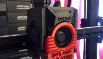 Kobra 2 Max Hotend Кожух/крышка для модернизированного возду 1