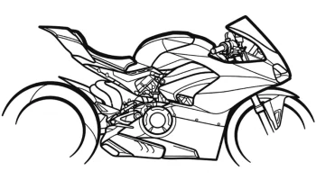 Настенное искусство Ducati Panigale V4 S Corse...... 2