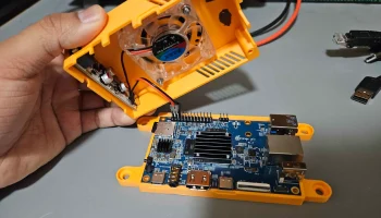 Корпус OrangePI 5 с цинком-V 2