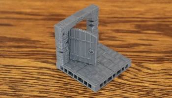 Тайл OpenLock Dungeon с функционирующей дверью...... Тайл OpenLock Dungeon с функционирующей дверью......