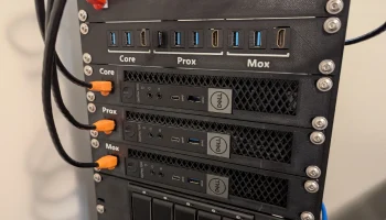Тонкое крепление Dell Optiplex для 10-дюймовой стойки с K...