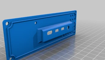 Корпус Raspberry Pi 4 с креплением для 2,5-дюймового жесткого диска (SSD) 5