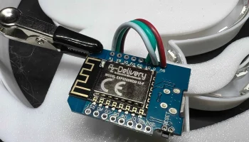 Octolamp - умная лампа/вывеска esp8266 с питанием от Wi-F.. 3
