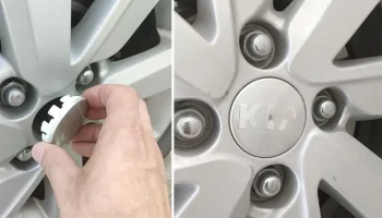 Колпачок на легкосплавный диск KIA............