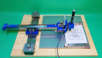 CoreXY Pen Plotter 3D-принтер DIY Axidraw Arduino Самодел..