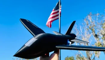 Радиоуправляемый самолет Black Falcon 50 мм EDF (опционал...