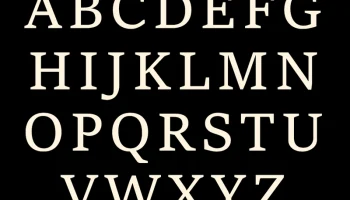 Декоративные буквы A-Z (Serif), светодиодная подсветка...... 2
