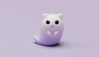 Милый червячный кот