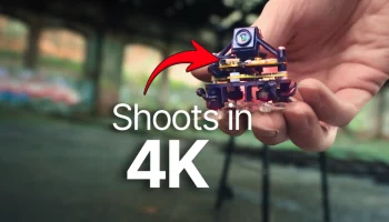 Самый маленький FPV-дрон в истории
