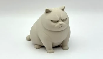 Фигурка сварливого кота