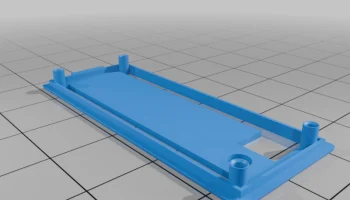 Корпус Arduino Micro с контактами.