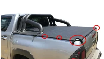 Кронштейны крышки Toyota Hilux Tonneau