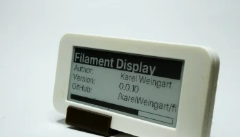 E-ink дисплей для данных MQTT