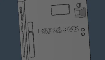 Коробка для ESP32-EVB (подходит или как ESP32-EVB, так и ..
