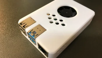 Raspberry Pi 4 Top - безвинтовое крепление вентилятора (30/4 6