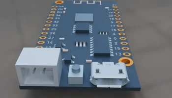 Макет платы ESP32 LOLIN