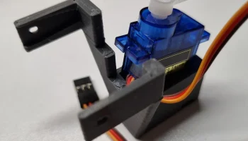 Наклонная часть кулачка наклона панорамирования ESP 32 на.. 1