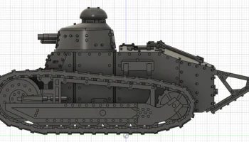 Танк Renault FT-17 времен Первой мировой войны...... 2