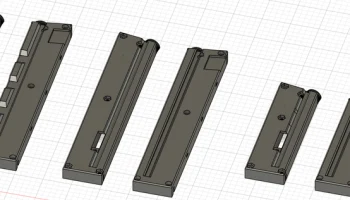 Журнал MP5 Straight со средней крышкой, короткий/стандартной 1