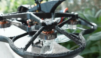 2-дюймовая "нерушимая" рама FPV-дрона (ТПУ, оптимизирован...