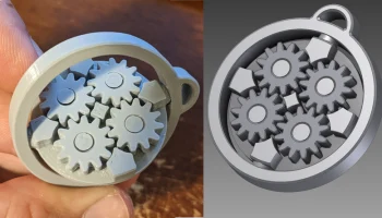 БРЕЛОК FIDGET SPINNER С ПОДВИЖНЫМИ МЕХАНИЗМАМИ...