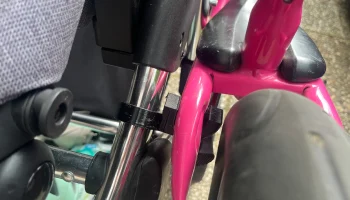 Laufradhalter f&uuml;r Kinderwagen (Puky / ABC Design Salsa 4) 2