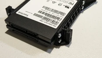 Двойной адаптер отсека для жестких дисков SSD с 2,5 на 3,... 4