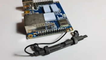 Крепление Orange Pi Zero 2 на DIN-рейку 3